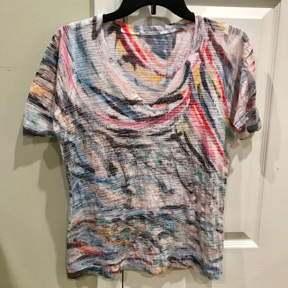 V-Neck T Shirt - Picture 1 of 2